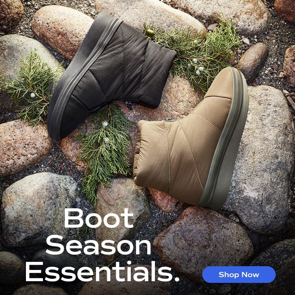 Boot Season Essentials. Shop Now.